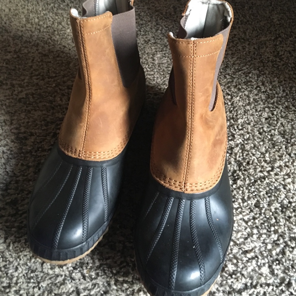 Men's Insulated Slip On Chelsea Duck Boots